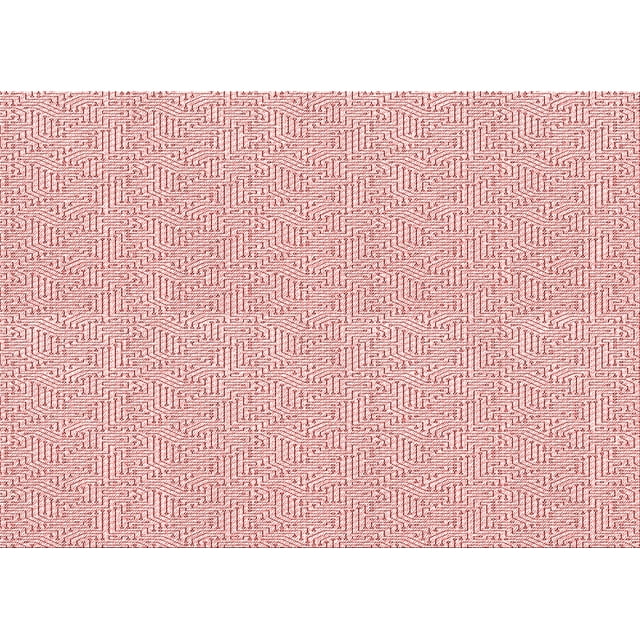 Ahgly Company Tapis d'Intérieur Lavables en Machine, Rectangle de Transition Rose Clair, 6' x 9'
