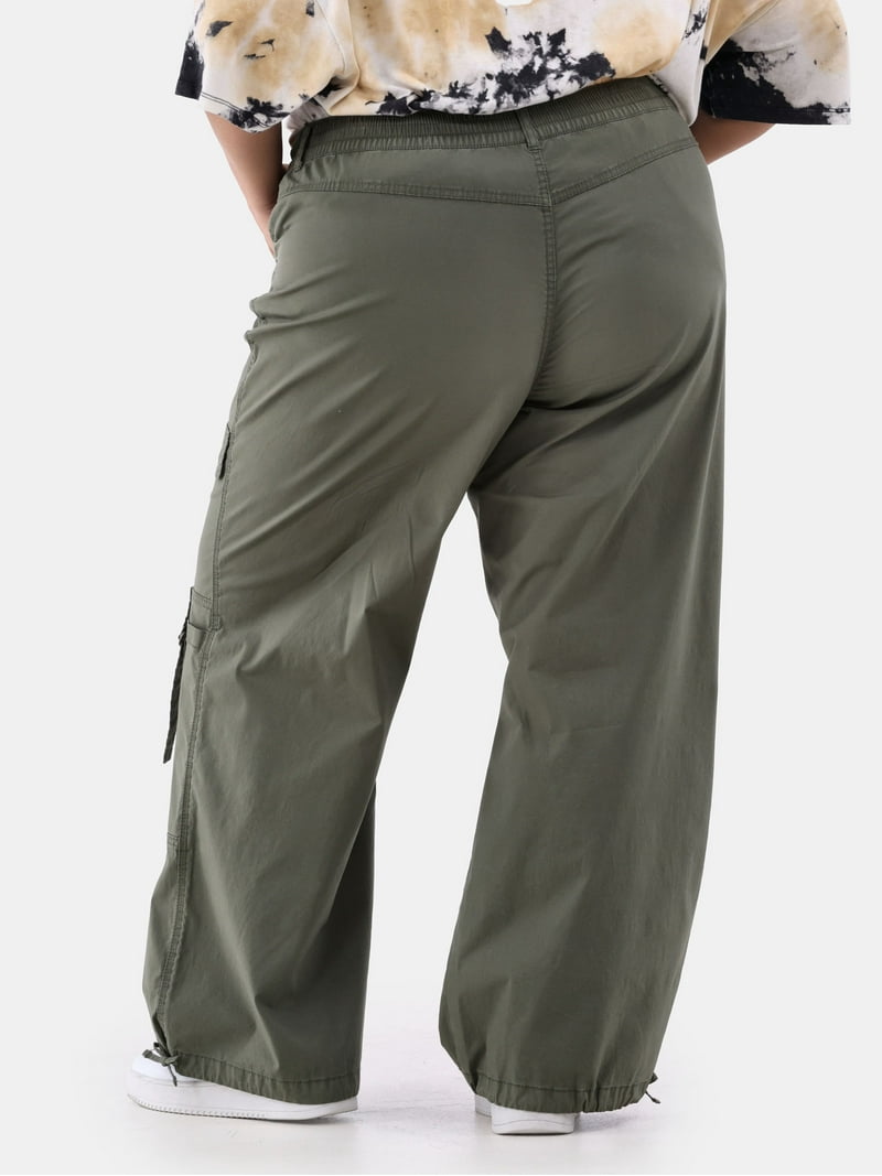 【SATIIIZ】Nerol Parachute cargo pants No Boundaries Cargo Parachute Pants, 29