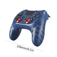 thumbnail image 3 of Controlador de juegos Gamepad inalámbrico de seis ejes para PS4/Pro/Slim/IOS13 (azul medianoche) Sywqhk Para estrenar, 3 of 6
