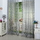 thumbnail image 1 of Elegante hoja tipo tul puerta ventana cortina pura bufanda cenefas (gris), 1 of 8