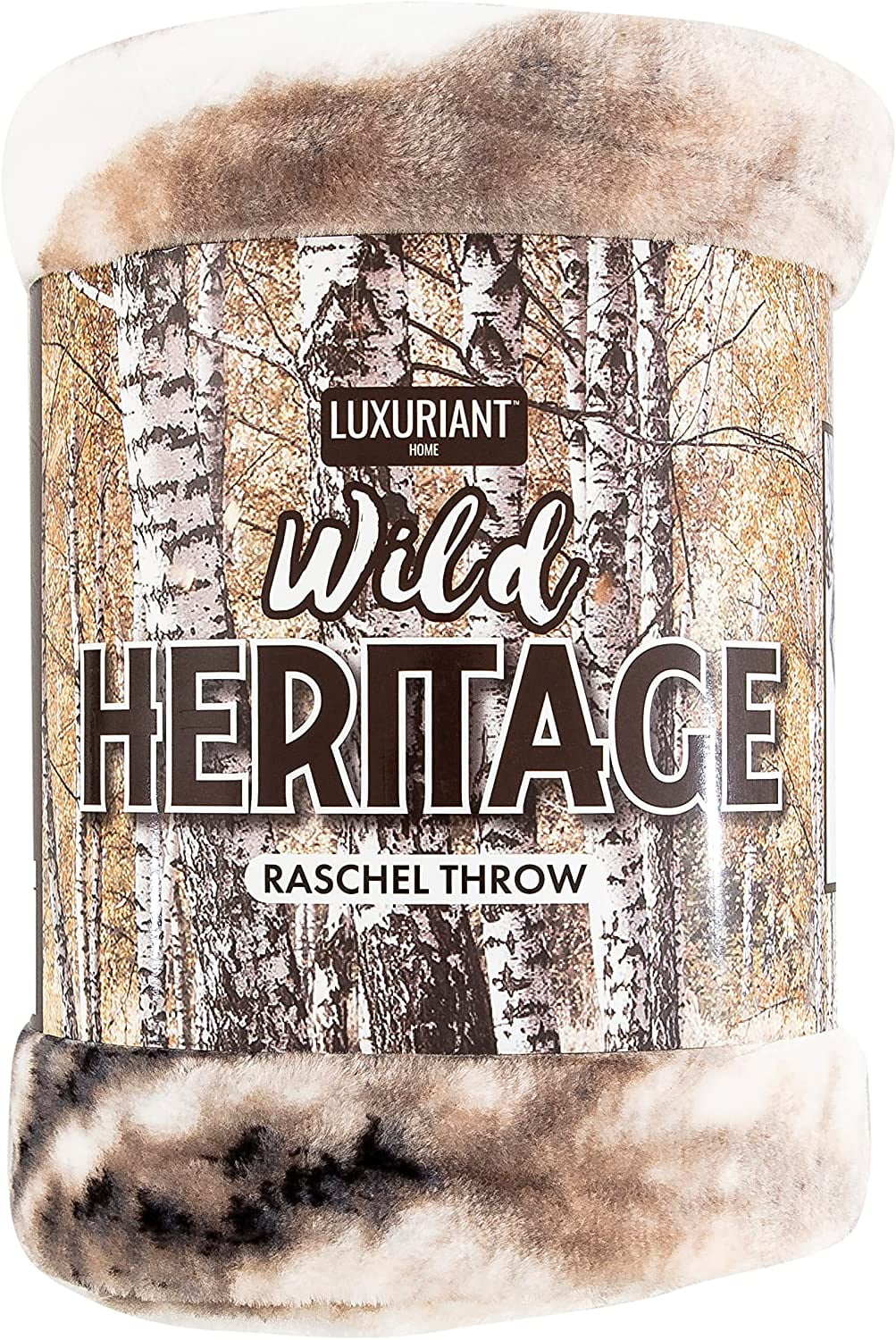 Winter Wolves Raschel Throw Blanket, 50 x 60 inches