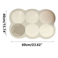 thumbnail image 3 of Skegnu Area Rugs Minimalist Geometry Diatomaceous Mud Floor Mat, Bathroom - Foot Mat, Shower Room Entrance, Bathroom Absorbent Carpet Floor Mat Holiday Gift Finder, 3 of 4