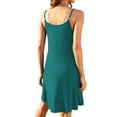 thumbnail image 5 of TARAINYA Summer Dresses for Women Casual V Neck Sleeveless Sundresses Floral Beach Short Dress with Pockets, 5 of 8