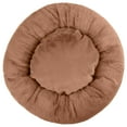 thumbnail image 2 of PETMAKER Dog Bed - Donut Dog Bed and Cat Bed for Small Pets (Beige), 2 of 11