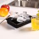 thumbnail image 4 of Molde para cubitos de hielo de 15 compartimentos, paquete de 2 bandejas grandes de silicona para cubitos de hielo con tapa, bandeja para cubitos de hielo apilable y que ahorra espa, 4 of 4