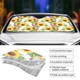 thumbnail image 3 of Kdxio Sunflowers Print Front Windshield Sun Shade,Folding Auto Sunshade for Car Truck SUV-Medium, 3 of 5