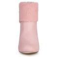 thumbnail image 2 of Unique Bargains Women's Faux Fur Block Heel Round Toe Ankle Boots, 2 of 6