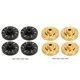 thumbnail image 4 of 4Pcs Brass Wheel Hex Hub Adapter Counterweight Brake Disc,Yellow, 4 of 5