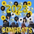 thumbnail image 3 of Kit de globos de graduación 2023, decoraciones de fiesta 2023, globos de aluminio ABI 2023, decoraciones de graduación, 3 of 5