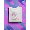 thumbnail image 3 of Colorful Dog Portrait Sweatshirt Women -SPIdeals Designs, Female XX-Large, 3 of 4