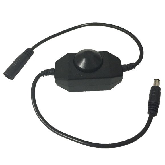 Dimmer para tira LED TronicsPros 12-24 V 3 A con perilla giratoria