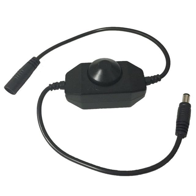 Dimmer para tira LED TronicsPros 12-24 V 3 A con perilla giratoria