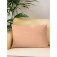 thumbnail image 2 of Waterproof Outdoor Throw Pillows with Inserts 12"x20", Peach Fuzz Soft Decorative Pillowcases for Couch Bedroom, Modern Pure Peach Fuzz Pillow Covers for Sofa Living Room, 2 of 8