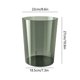 thumbnail image 3 of Papelera de plástico con tapa | Basurero para mascotas para oficina o casa | Cubo de basura de gran capacidad para papel, baño o cocina | Contenedor de residuos translúcido con construcción duradera, 3 of 7