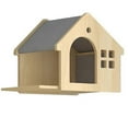 thumbnail image 1 of Villa Cat Bed, Wall-Type Cat Bed, Small Solid Wood Cat Wall Shelf, 1 of 5