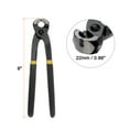 thumbnail image 2 of Uxcell End Cutting Pliers 9" Nail Concreters' Nippers with Black Handle for DIY Crafts, 2 of 6