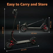 Electric Scooter Adults with Smart APP Control, 500W Motor, 8.5in Tires, E Scooter with Suspension for Commuting, UL2272