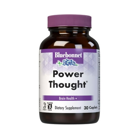 Bluebonnet Nutrition Power Thought Supplement, DMAE, Brain Health*, 30 Count