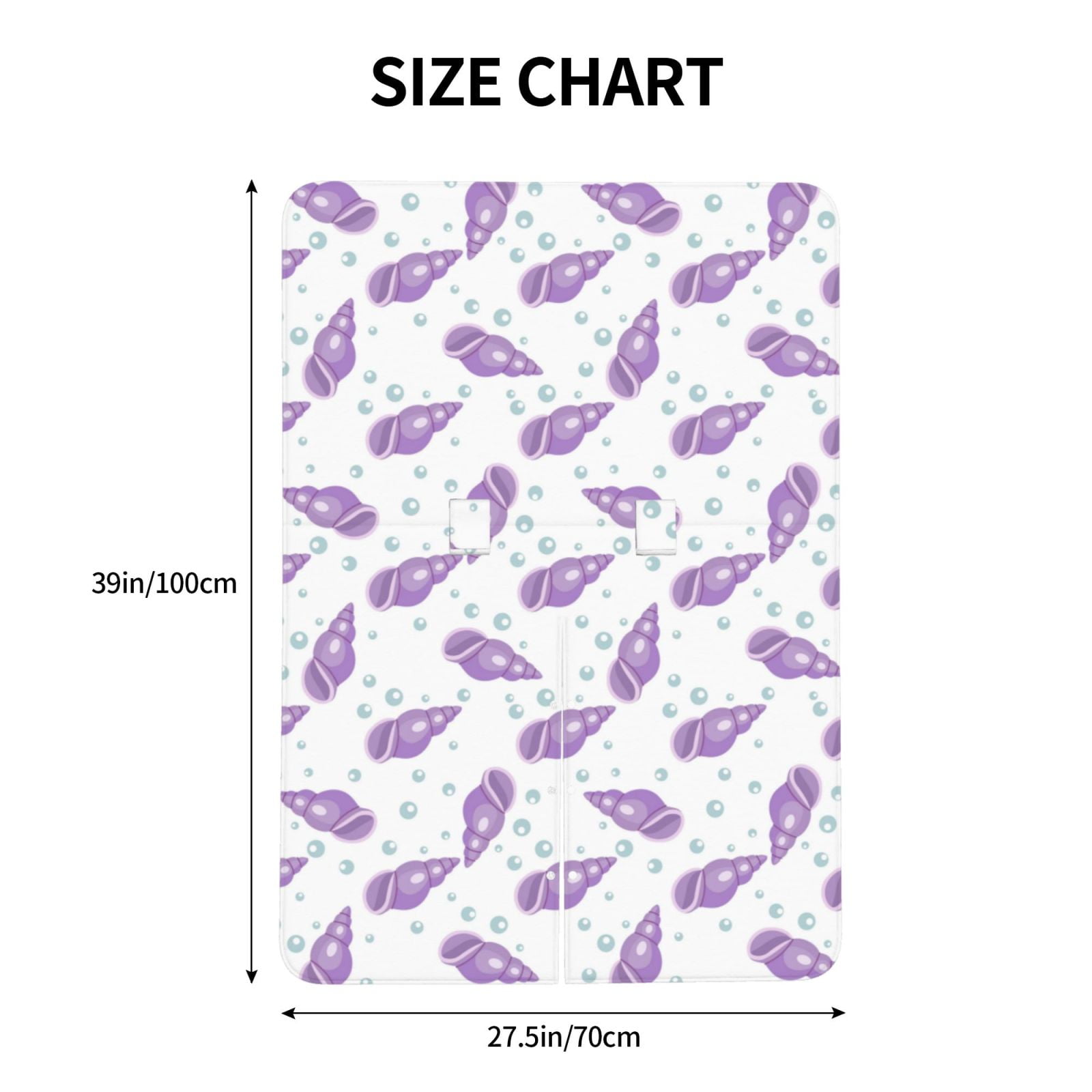 Car Seat Cover Baby - Conch Purple Breathable Infant Car Seat Cover for Baby Carseat, Lightweight Comfort Baby Essentials Must Haves Newborn Stuff for Girl Boy