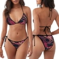 thumbnail image 3 of Fotbe Romantic Heart Guitar Traje de Baño para Mujer de Dos Piezas – Bikini Sexy de Tirantes Tipo Halter con Diseño Triangular, 3 of 6