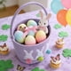 thumbnail image 4 of Uuiauoio Easter Basket for Boys and Girls, Adorable Bunny Basket for Easter Egg Hunts, Soft & Safe Baby’s First Easter Basket, Sturdy Cotton Rope Empty Gift Basket, Festive Décor, 4 of 6