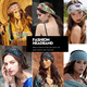 thumbnail image 5 of Diadema Bandwidth Stretch Bandana Diadema Twisted Bandana Estampado floral Algodón Banda para el sudor Anudada Moda Diadema Adepaton CPB-DE-LYY928-2, 5 of 5