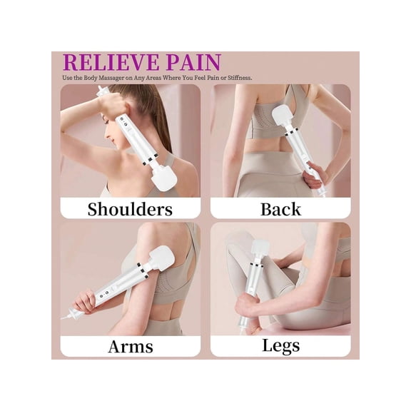 Multi-Speed Mini Neck Body Personal Massage Wand Vibrator Massager