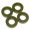Green, variant on Xirurus 4PCS Silicone Inserts Fit for 1.0 inches / 25.4 cm Wheel Tires Remote Control Crawler Accessories, Green[cite: 1]