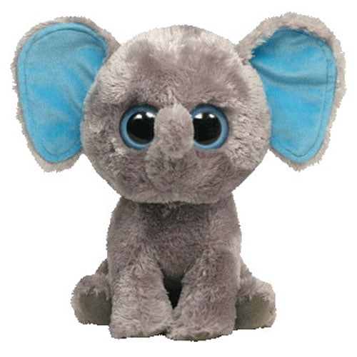 TY Beanie Boos - PEANUT the Elephant (Solid Eye Color) (Medium Size - 9 inch) - Walmart.com
