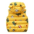 thumbnail image 2 of URMAGIC Kids Warm Light Puffer Vest Padded Quilted Hooded Jacket for Toddler Boys Girls, 2 of 3
