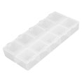thumbnail image 3 of Caja Organizadora de Rejilla Contenedor de Almacenamiento de 10 Compartimentos de Plástico Blanco Caja de Almacenamiento de Artículos Diversos de Escritorio para Esmalte de ANGGREK Otros, 3 of 8