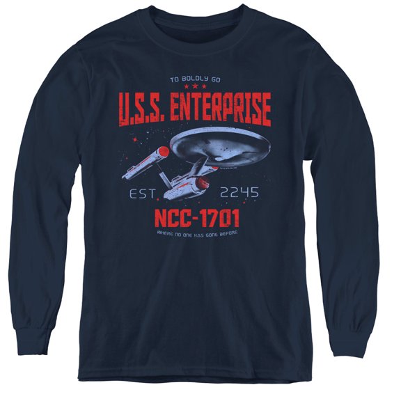 Star Trek - Stardate 2245 - Youth Long Sleeve Shirt - X-Large