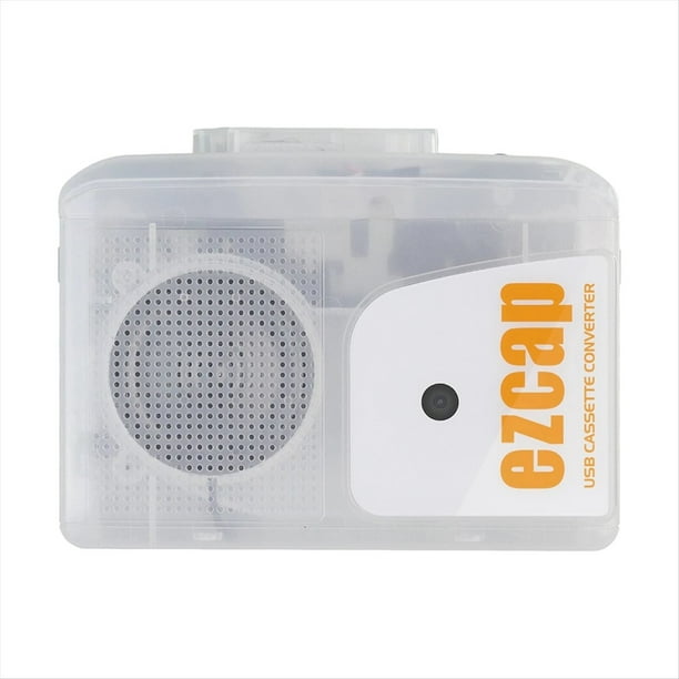 Reproductor de Casete USB Convertidor de Cinta Estéreo A MP3 Grabadora de Audio y Música A MP3 Convertidor de Archivos Digitales Ezcap249