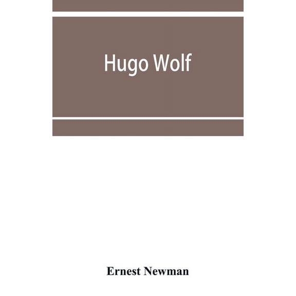 Hugo Wolf, (Paperback)
