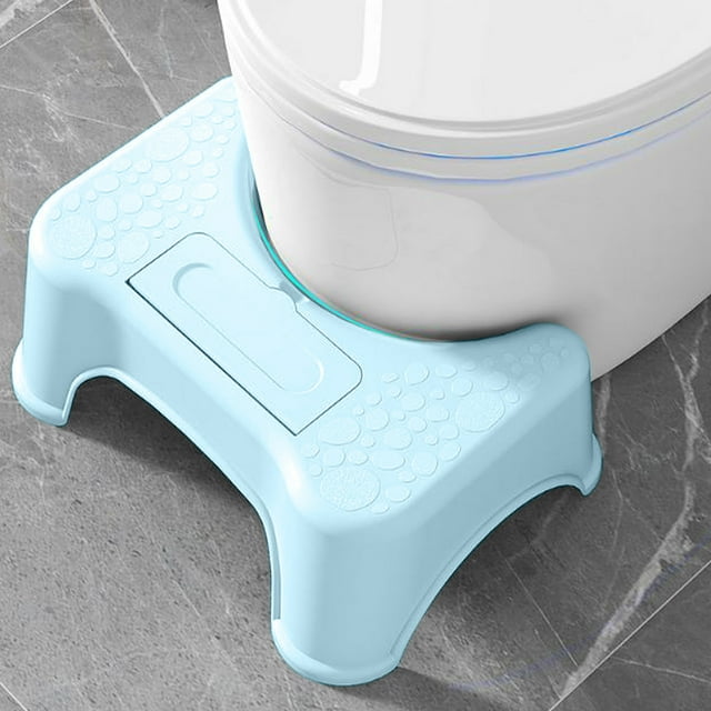 DPTALR Toilet Stool For Home Use Thickened With Cell Phone Tow Adults And Children Pad Foot Stool Potty