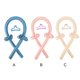 thumbnail image 5 of Vogacara Foam Curling Rod Headband Hair Roller Styling Soft Waves Home Barber Travel Salon Portable Dorm for Woman Girls Type3 NO3, 5 of 6