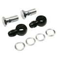 thumbnail image 5 of 10x para 6AN x 1/4 NPSM Turbo 350400 700R4 4L60E Enfriador de Aceite de Transmisión 90 Grados Accesorios de Banjo, 5 of 5