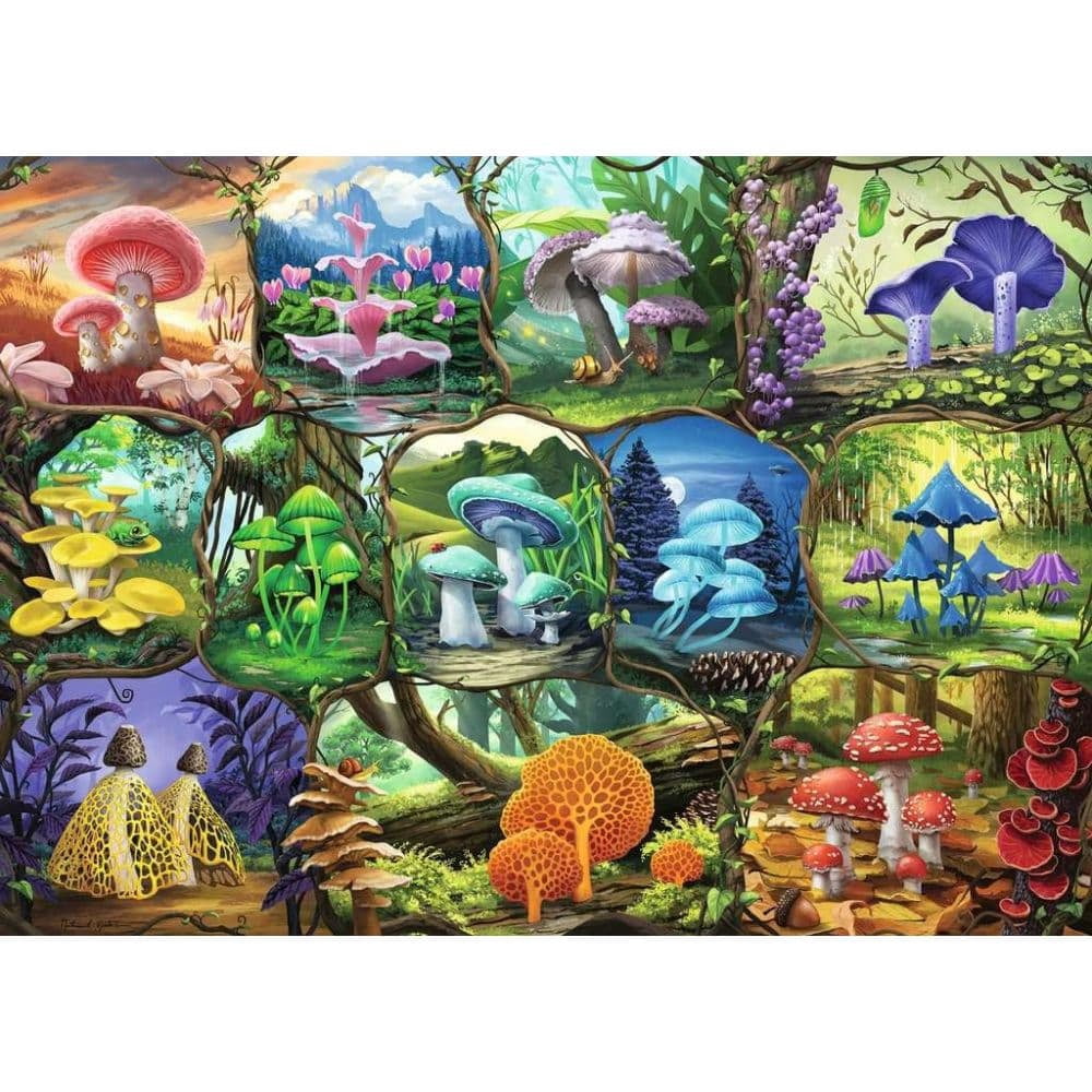 Ravensburger, Beautiful Mushrooms 1000 Piece Puzzle