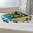 thumbnail image 2 of KidKraft On the Go Building Block Toy Set with 100+ Pieces with Storage - Primary Colors, 2 of 4