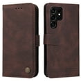 thumbnail image 2 of Feishell Crossbody Wallet Case for Samsung Galaxy S24 Ultra 6.8 inch,Premium PU Leather Magnetic Clasp Flip Kickstand Credit Card Slots Shockproof Phone Case with Removable Shoulder Strap,Brown, 2 of 13