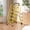 Yellow + Carbon steel+1, variant on LIANGKA 4 Step Ladder with Handrails Folding Anti-Slip Step Stool Yellow