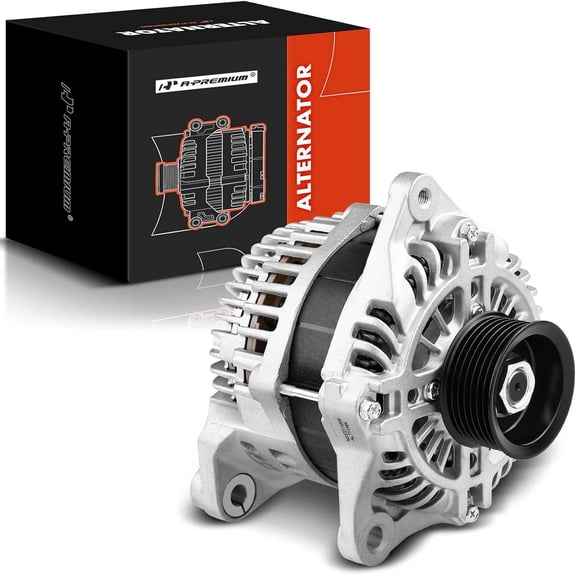 A-Premium Alternator Compatible with Nissan NV2500 NV3500 2018-2021, Armada 2017-2021 & Infiniti QX56 2011-2013, QX80 2014-2021, V8 5.6L, 150A 12V 7-Groove Pulley Clockwise, Replace# 231001LA1A