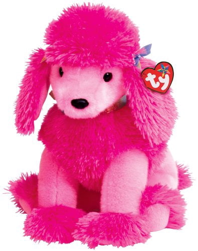 pink poodle beanie baby