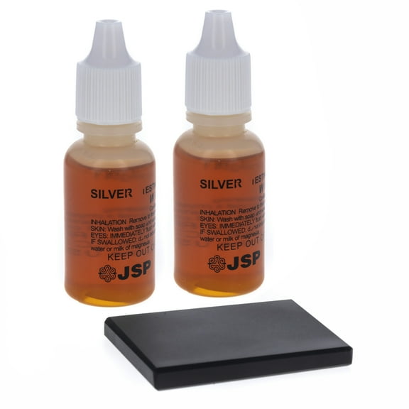 3pc ToolTreaux Silver Testing Kit with Testing Stone