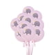thumbnail image 1 of GOOHOCHY 10 UNIDS 12 Pulgadas de Dibujos Animados Globos de Elefante Set Fiesta de Cumpleaños de Bebé Suministros Látex Globos Decoración de Fiesta (Rosa Claro), 1 of 7