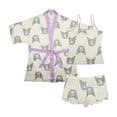 thumbnail image 1 of Hello Kitty x Friends Kuromi 3 Pack Pajama & Robe Set, 1 of 7