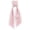 Pink, variant on VKLU Purple Gingham Wreath Sash, Scalloped Edge Fabric Ribbon Streamer for Front Door, Versatile Wreath Tie for Lavender Theme Decor & Parties