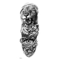 thumbnail image 2 of Tatuaje Temporal 3D Brazo Animal Ygjytge para Hombres Mujeres Niñas, 2 of 9
