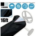 thumbnail image 4 of fastboy Couverture d'Hiver pour Piscine avec Enrouleur Solaire - Enrouleur Non Inclus S Noir, 4 of 8