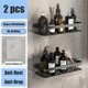 thumbnail image 1 of Bathroom Shelf No Drill Wall Mounted Shampoo Bottle Shower Corner Rack Toilet Storage Rack Aluminum Bathroom Kitchen Accessories, 1 of 7